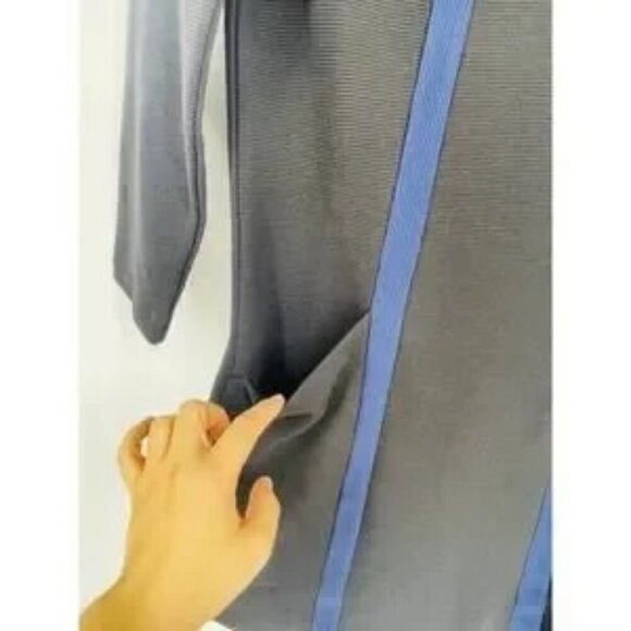 Boden Dress 4 Anita Ottoman NWOT Black and Blue Long Sleeves Mini - Picture 3 of 6